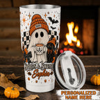 Personalized Spirits & Sweaters Mug Cute Ghost Fall Tumbler