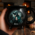 Personalized Witch Cauldron Mug Gothic Modern Witch Coffee Cup