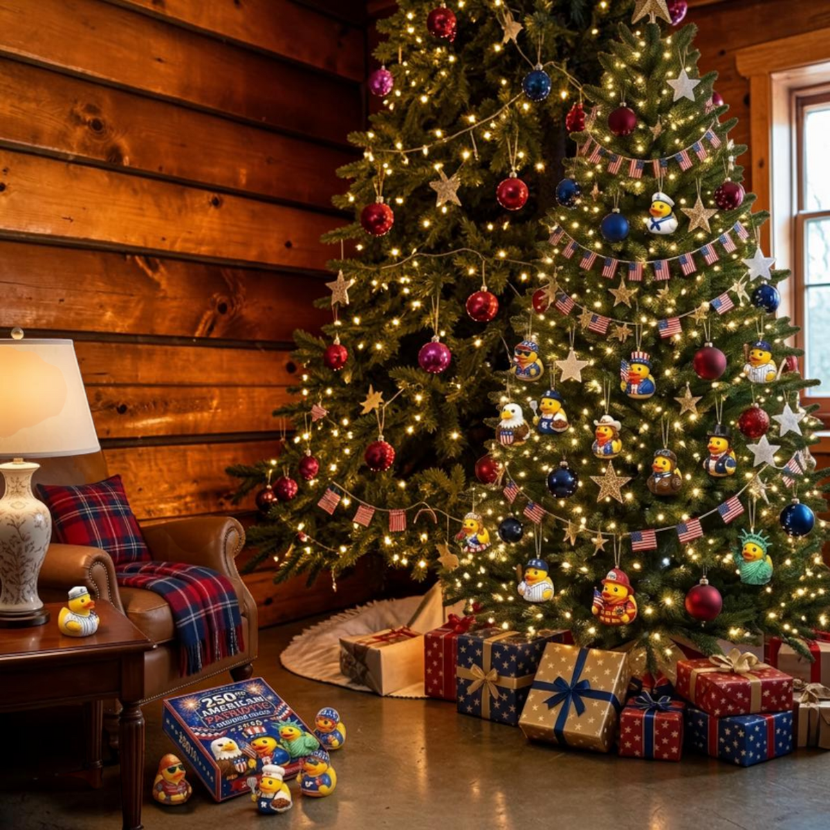 250th Anniversary American Patriotic Rubber Duck 2026 Advent Calendar