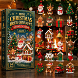 Mini Christmas Brick Ornament 2026 Limited Edition Advent Calendar