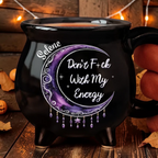 Personalized Witch Cauldron Mug Don't Mess With My Energy Cup