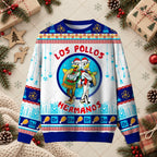 Los Pollos Hermanos Chemistry TV Show Ugly Christmas Sweater