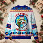 Los Pollos Hermanos Chemistry TV Show Ugly Christmas Sweater