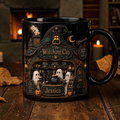 Personalized Halloween Ghost Mug The Witching Cup Coffee Cafe
