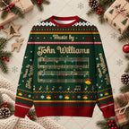 Music By John Williams Sheet Music Christmas Sweater