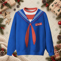 Steve Scoops Ahoy Sailor Retro 80s Sci-Fi Sweater