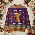 Everyone Loves A Ginger Dabbing Gingerbread Ugly Christmas Sweater