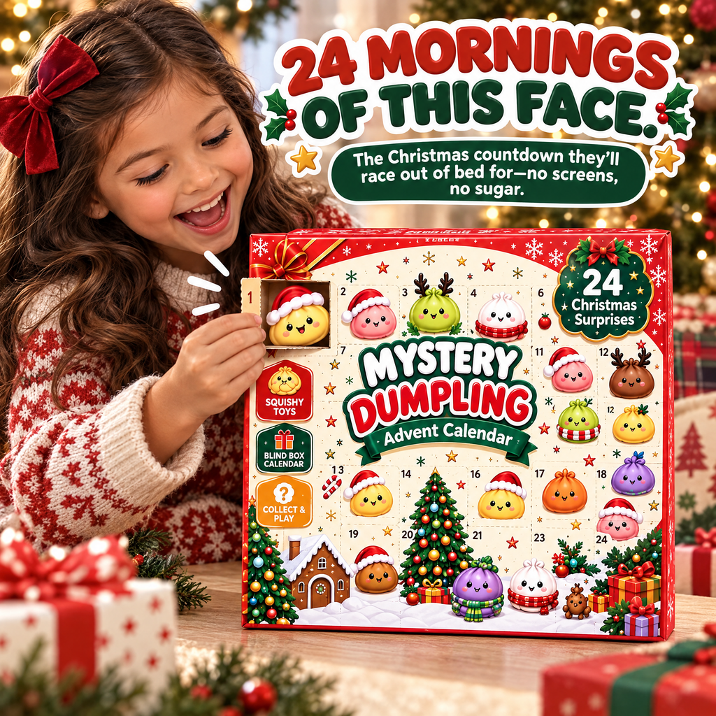 Mystery Dumpling Squishy 2026 Advent Calendar