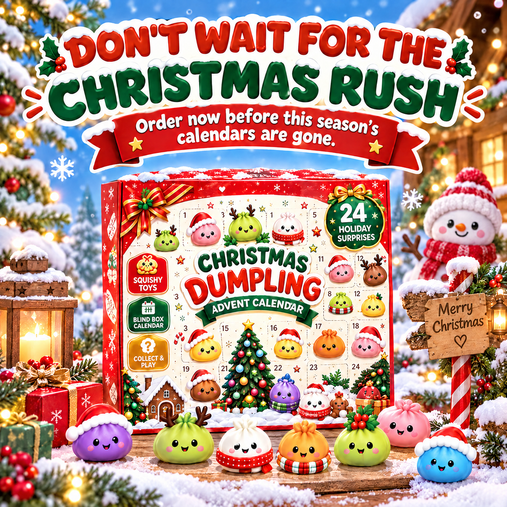 Mystery Dumpling Squishy 2026 Advent Calendar