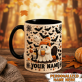 Personalized Crochet Ghost Mug Cute 3D Look Spooky Coffee Cup