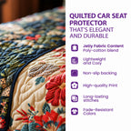 Playful North Pole Elf Costume Quilted Car Seat Protector