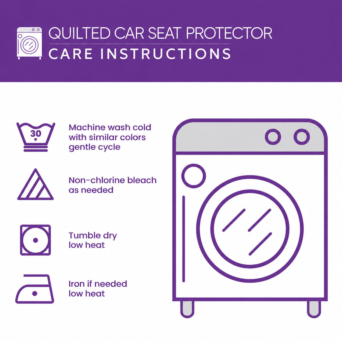 Frosty Village Square Snowman Quilted Car Seat Protector