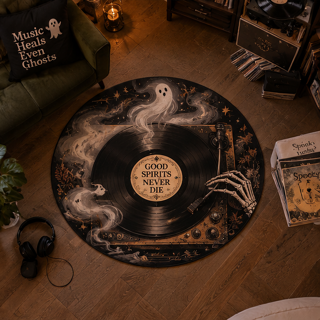Quirky Dark Humor Skeleton Bath Round Rug – Velvet Decor