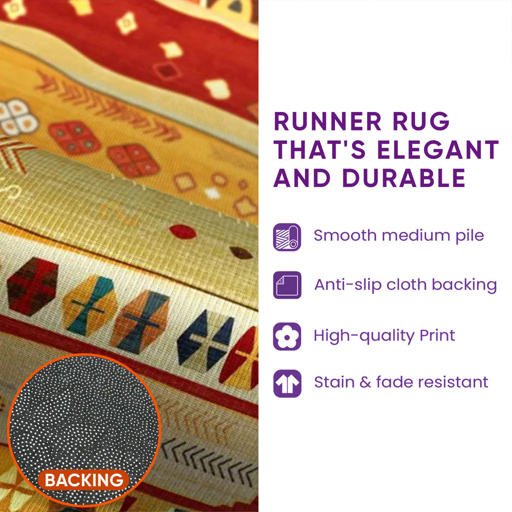 Elf Workshop Festive Runner Rug